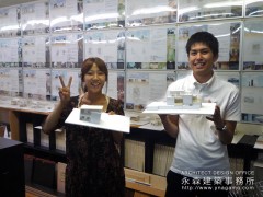 建築模型完成 建築模型完成