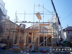 姫路市中浜O邸の上棟1 姫路市中浜O邸の上棟1