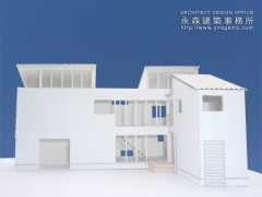 建築模型の補修を兼ねて改めて作成2
