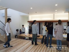 「敷地の高低差を最大限に生かした家」オープンハウス二日目が終了3