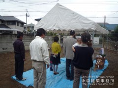 伊丹で地鎮祭!