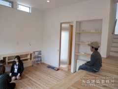 「スキップフロア(5層)の家」オープンハウス二日目が終了2