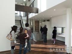 調整区域に建つメンテナンス性の高いモダン住宅」オープンハウス二日目2