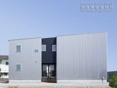 モノトーン配色にこだわった家3