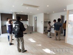 「土間空間にこだわった家」オープンハウス二日目が終了しました。3