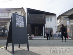 「キッチンから公園を眺める家」オープンハウス二日目1