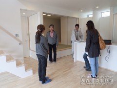 「キッチンから公園を眺める家」オープンハウス二日目3