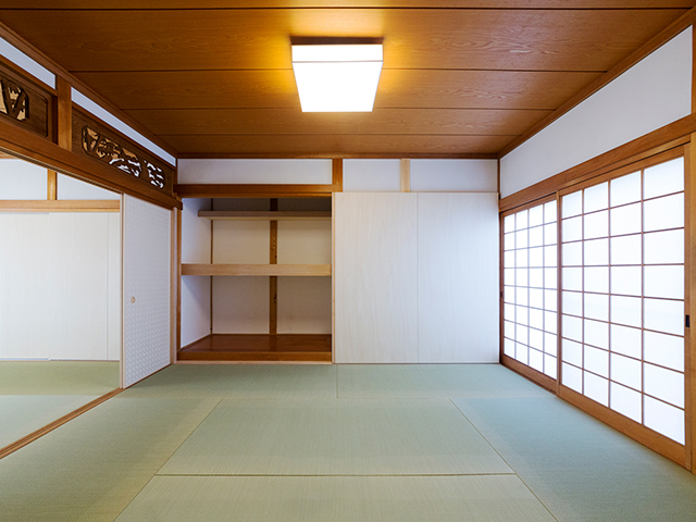 押入れの扉!