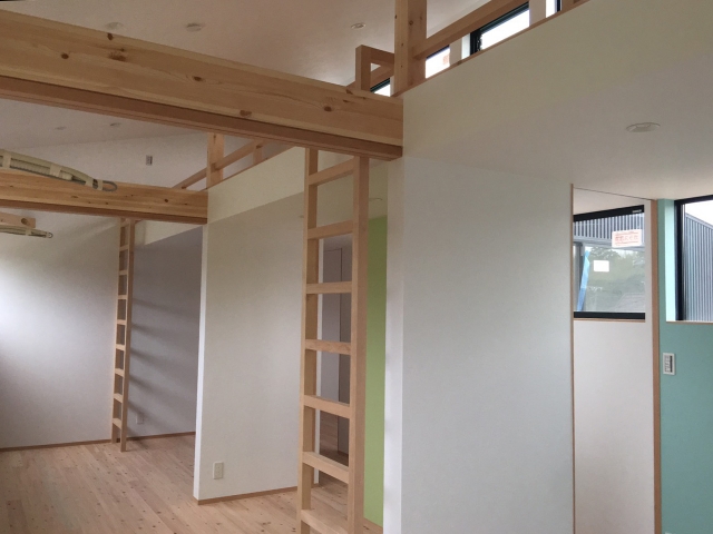 子ども部屋ロフト!