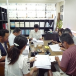 建具打ち合わせ中!