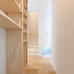 玄関横のシューズクローク1