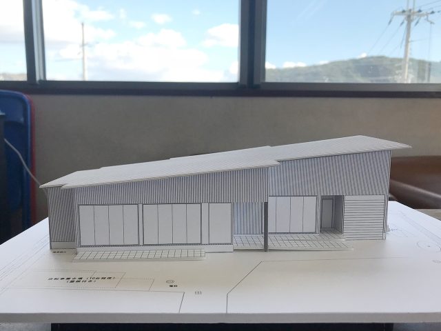 イメージ建築模型完成!1