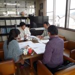プレカット打ち合わせ中!